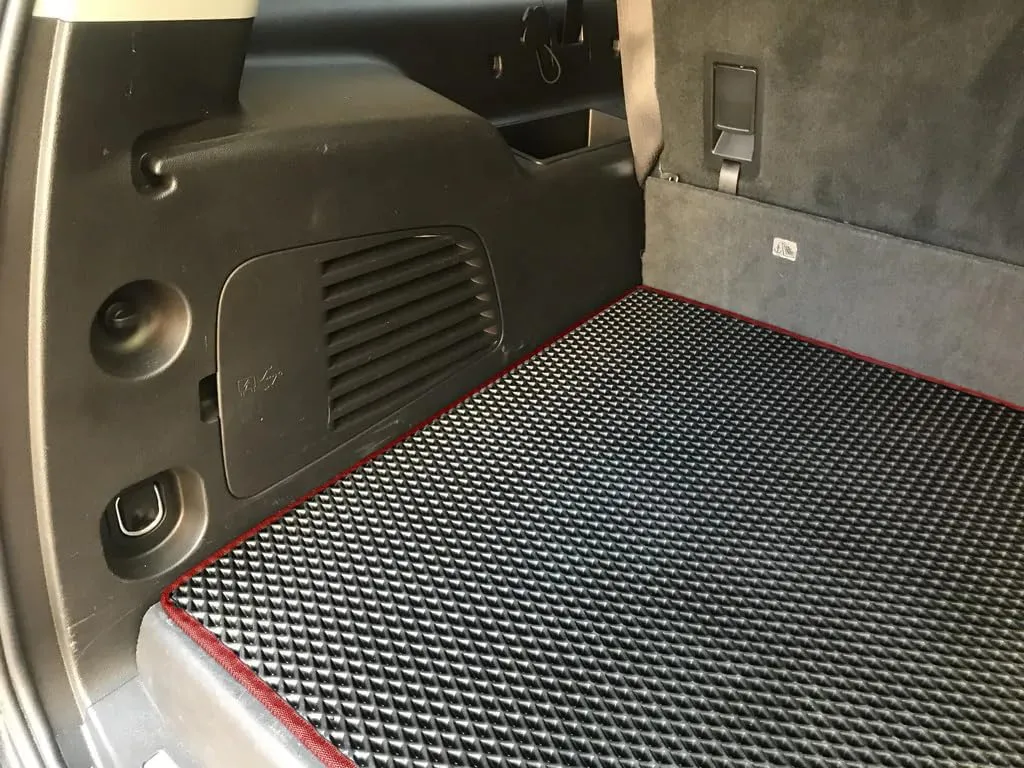 Custom Fit Cargo Trunk Mat for Chevrolet Suburban/GMC Yukon XL 2021—2025 - Odor-Resistant Boot Liner Tray (Red)