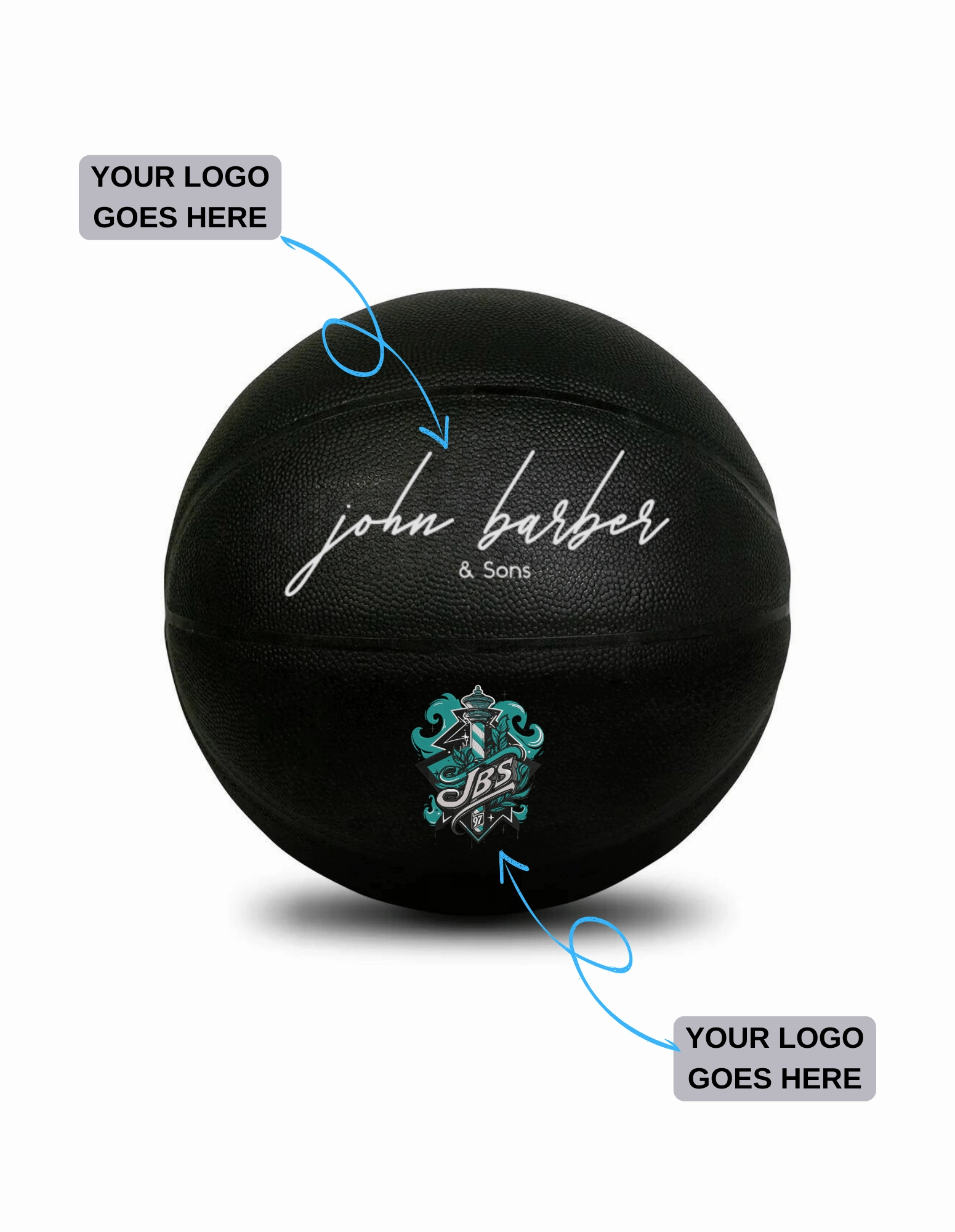 Custom Signature Basketball mit Ihrem Logo