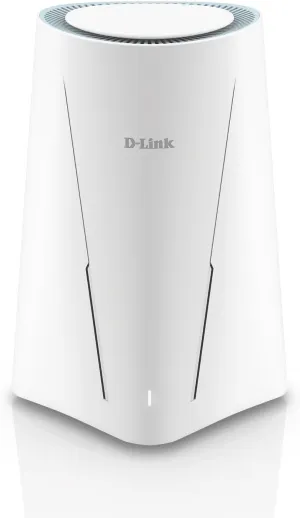 D-Link G530 5G NR AX3000 WiFi 6 Router with SIM Card Slot, Cellular Gateway, Optimized High-Gain Antennas, Dual-WAN Failover, AT&T and T-Mobile Certified
