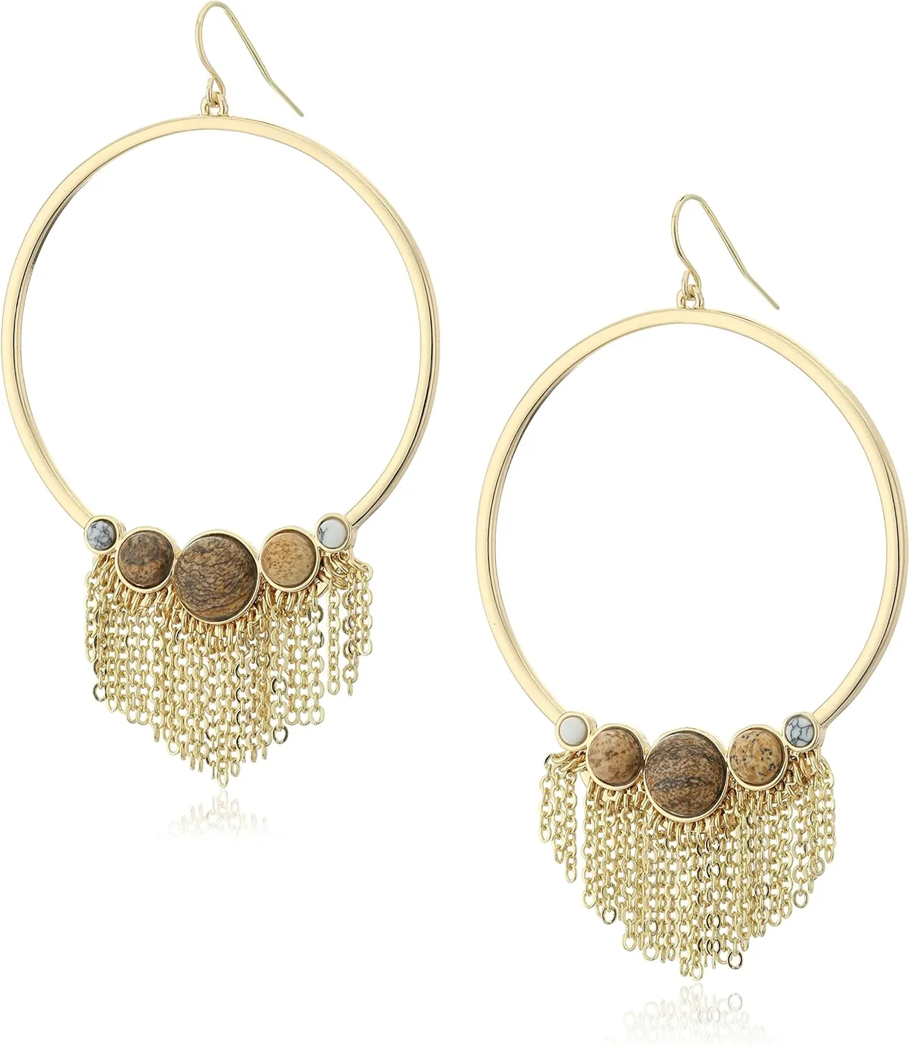 Danielle Nicole Euphemia Shiny Hoop Earrings