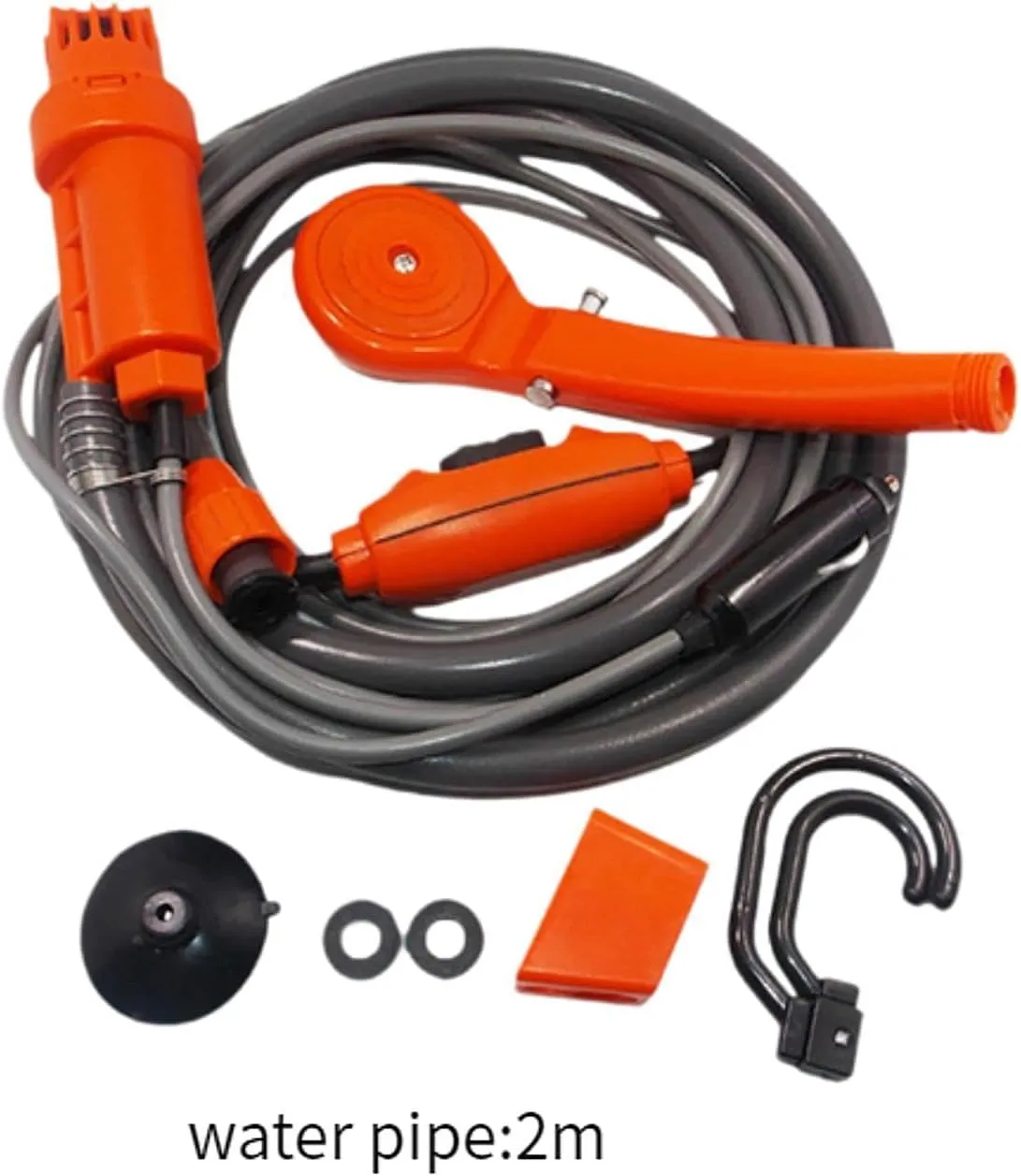 DC12V Car Shower Set Portable Camping Shower Bath Universal 3.5L/Min Outdoor Shower for Dog Cleaning Backpacking