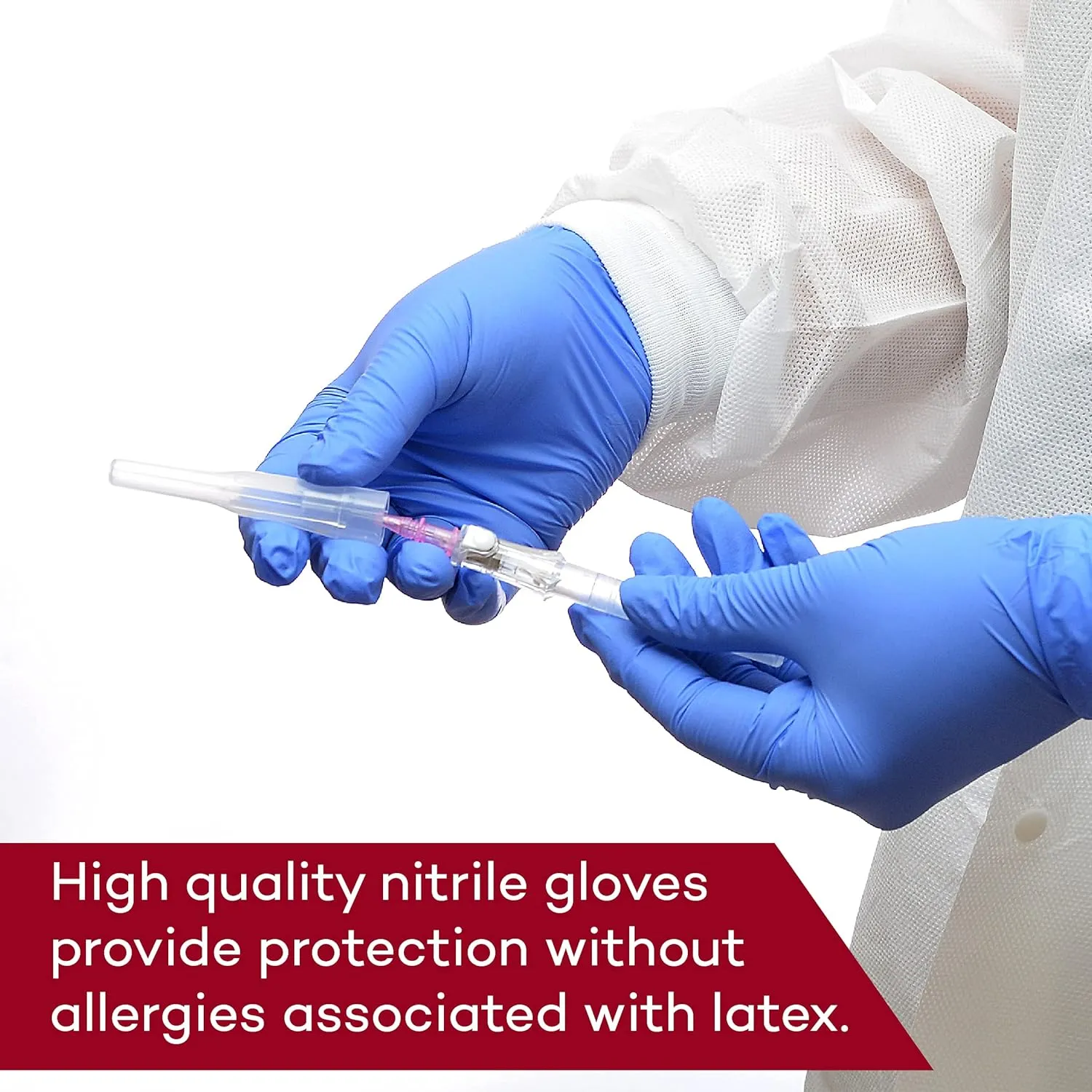Dealmed Nitrile Gloves – 2000 Count X-Small Disposable Nitrile Gloves, Non-Irritating Latex Free, Multi-Purpose Use for a First Aid Kit and More