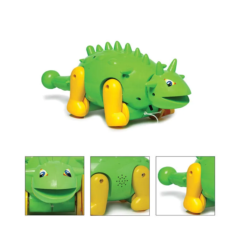 Dinosaur T-Rex Pull Along | Interactive pull toy | Toy for walking babies Toddler | Movement toy | Early learning Pull toy | Toddler activity toy | For age 12  Months