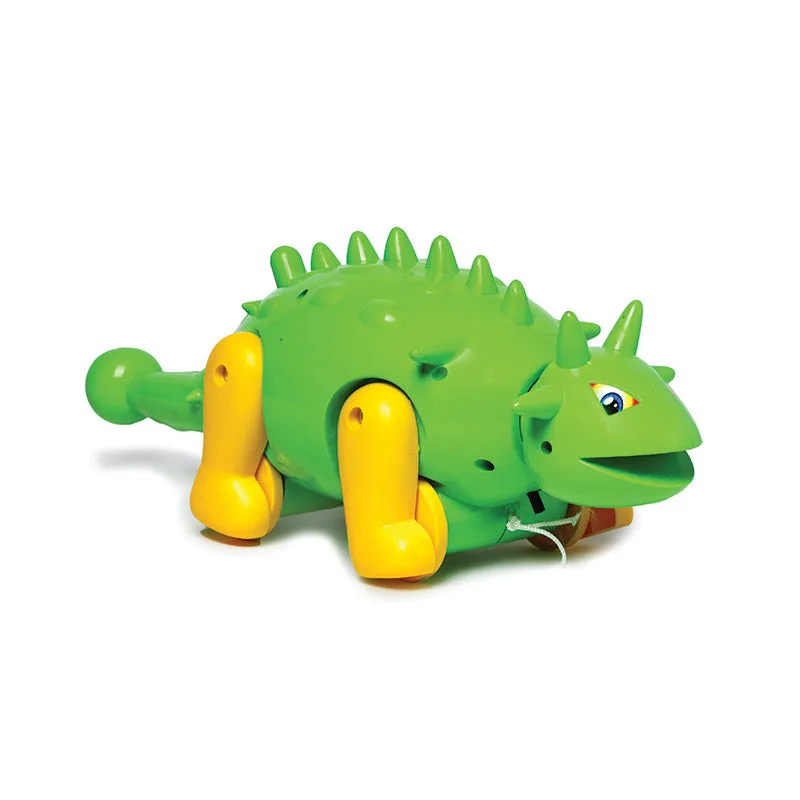 Dinosaur T-Rex Pull Along | Interactive pull toy | Toy for walking babies Toddler | Movement toy | Early learning Pull toy | Toddler activity toy | For age 12  Months