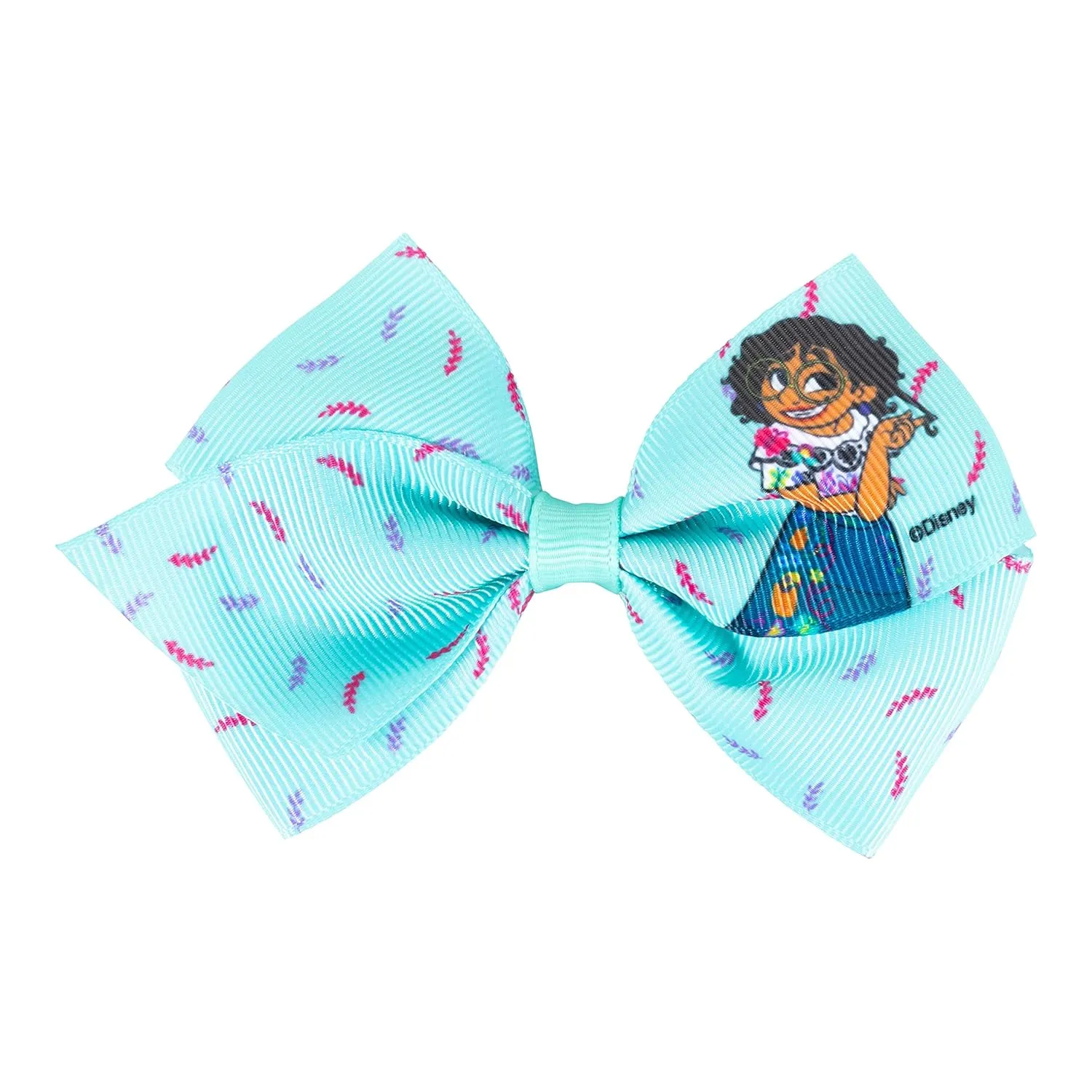 Disney Encanto Hair Bow Clips Bundle - 4 Inch Alligator Clips with Different Images, Ages 3 