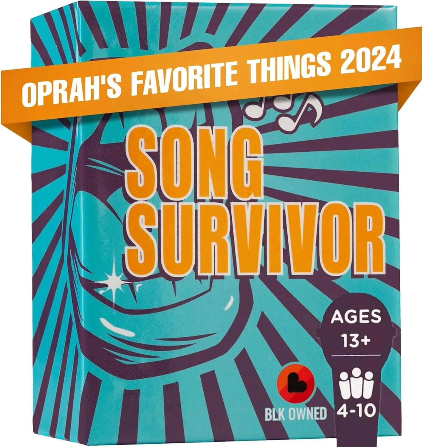 Doin' The Most - Song Survivor: The Ultimate Party Card Game for Music Lovers. Portable Games to Sing, Mimic & Win Your Fun Game Night. Ages 13 