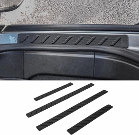 Door Sill Protector Compatible with 2023-2025 Chevy Colorado Door Step Protector Side Edge Step Guard Car Dust Shield Cover for 2024 Chevrolet Colorado Exterior Accessories (Grain Texture)