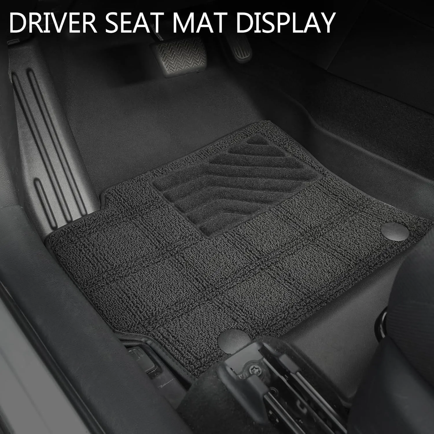 Double-Layer Floor Mats Compatible with BMW X5 2014-2018(F15) / BMW X6 (F16) 2015-2019, AOMSAZTO Custom Fit X5 Accessories Durable Stylish Protection Floor Liners Include 1st and 2nd Row