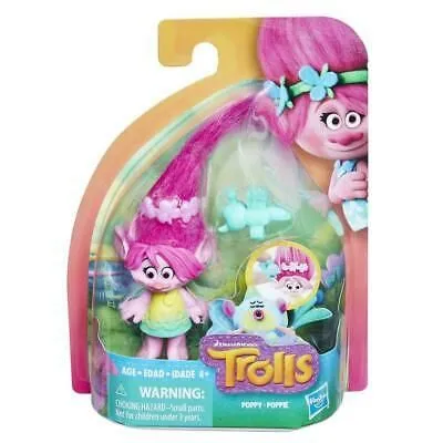 DreamWorks Trolls Poppy Collectible Figure with Critter