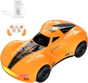 Drift Car, High-Speed Remote Control Cars, Rc Drift Cars for Adults, 32  km/H, 1:16 Scale, Self-Spray, Infinity Color Lamp, 1200mAh Battery, Racing Level Operation, Gift for Kids/Adults (Orange)