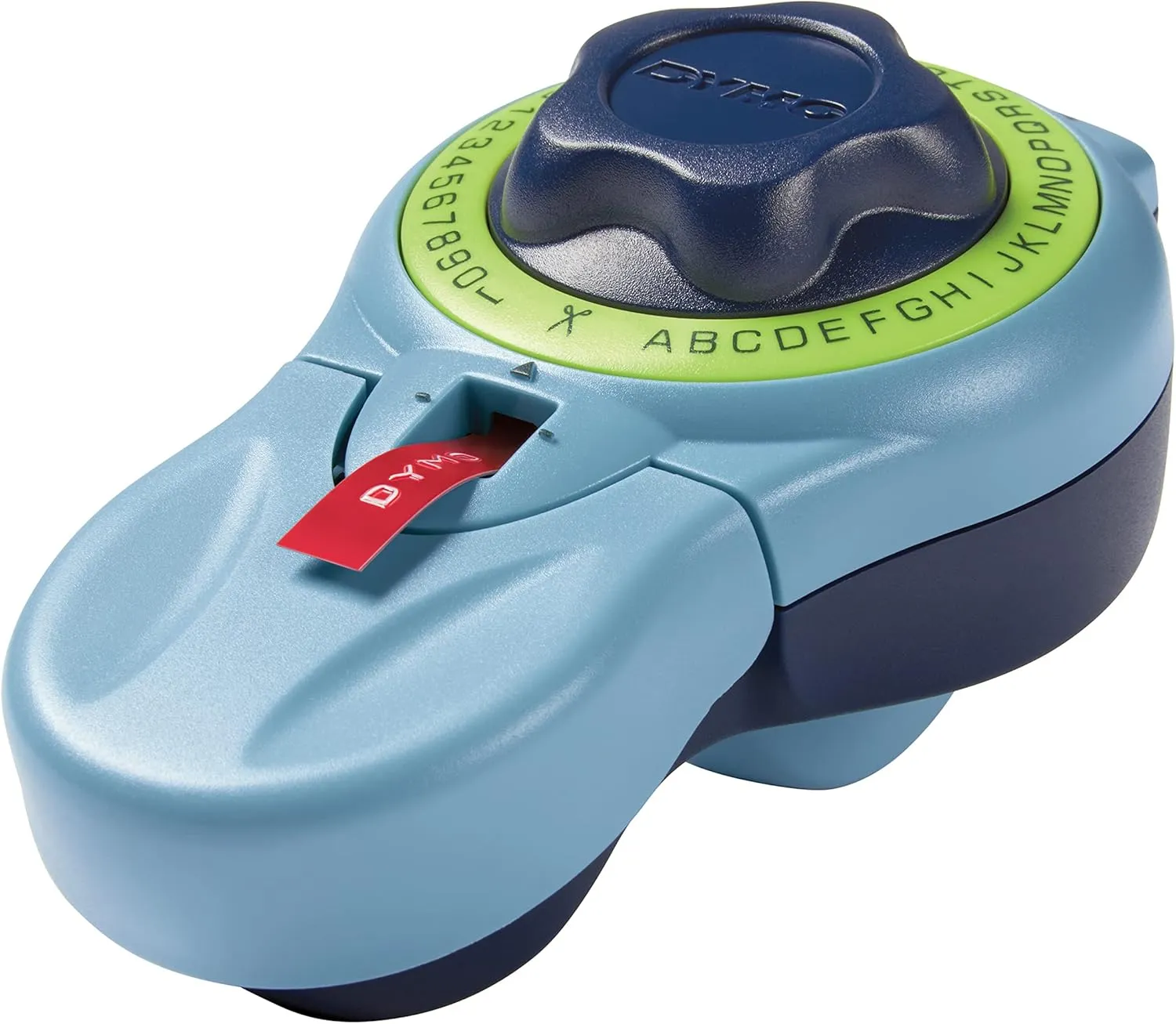 Dymo Junior Home Embossing Label Maker | 42 Character Wheel with Large Knob | No Batteries Required