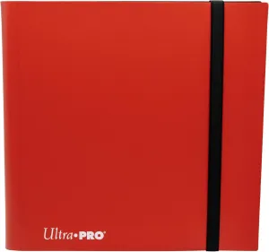 Eclipse 12-Pocket PRO-Binder, Apple Red