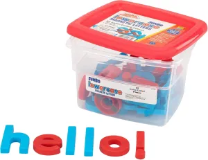 Educational Insights Color-Coded Jumbo Lowercase AlphaMagnets, Set of 42 Lowercase Letters: Perfect for Homeschool & Classroom, Ages 3 