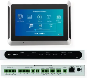 Elmo 3461-1 CVAS Bundle, Includes: (1) 7" TCP07 Touch Panel Controller, and (1) IFBOX Legacy Controller