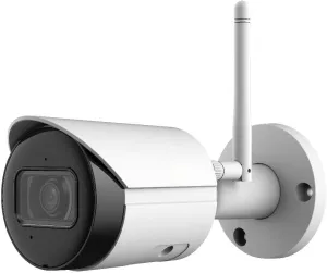 eSecure OEM Compatible with Dahua 4MP WIFI IR Bullet Network Camera, 4MP 2.8mm Fixed Focal Smart H.265  IP67 IK10 (IPC-HFW1430DS-SAW)