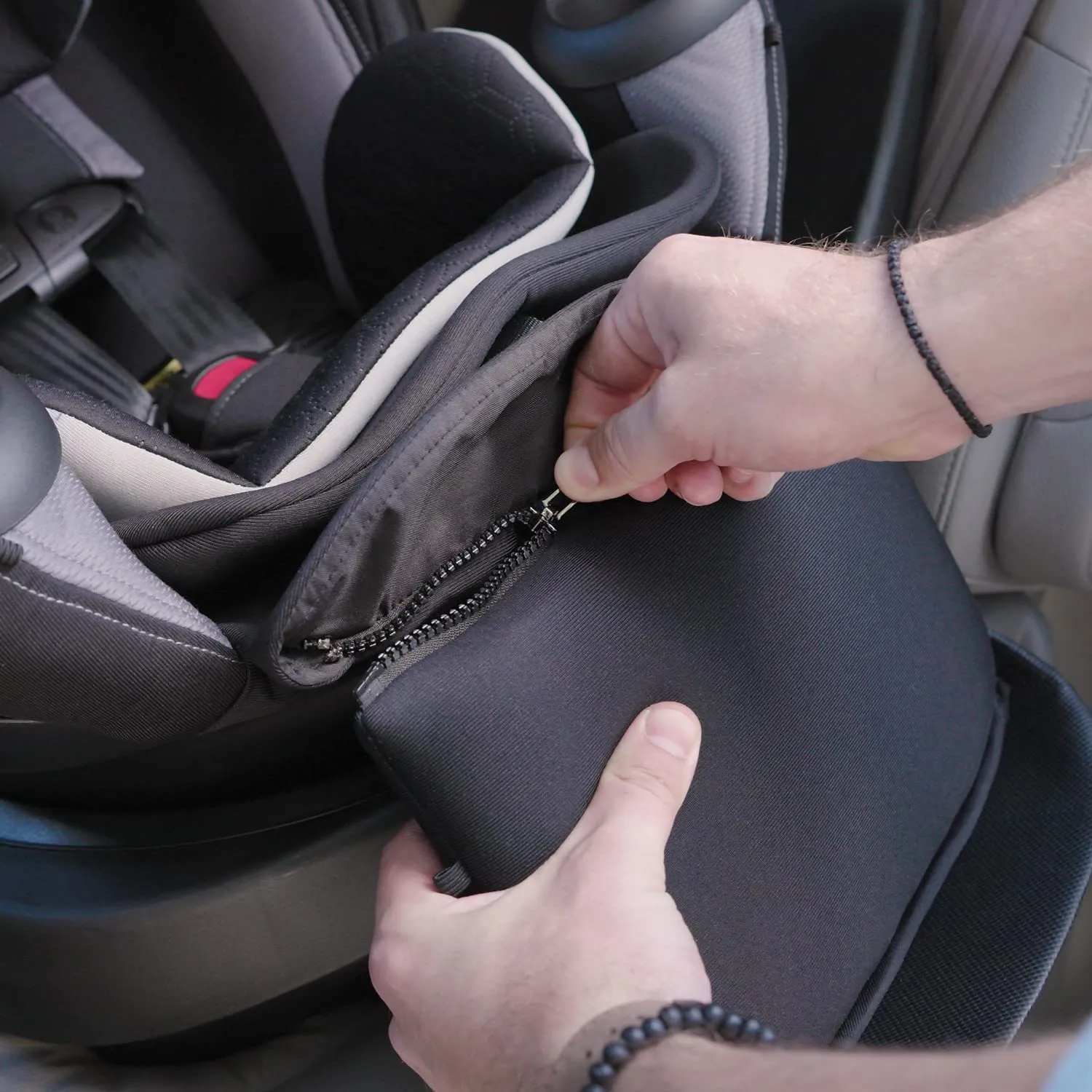 Evenflo Revolve360 Extend Convertible Car Seat with 360 Degree Rotation, Extended Rear-Facing, Forward-Facing, Booster Mode, and Secure Latch Install, Revere Gray