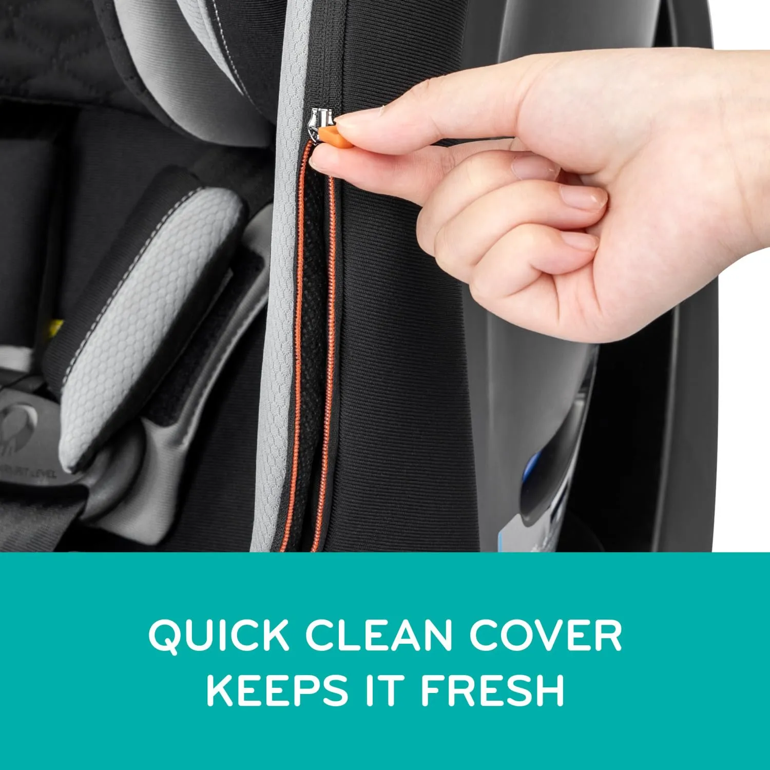 Evenflo Revolve360 Slim 2-in-1 Rotational Car Seat with Quick Clean Cover (Sutton Purple)