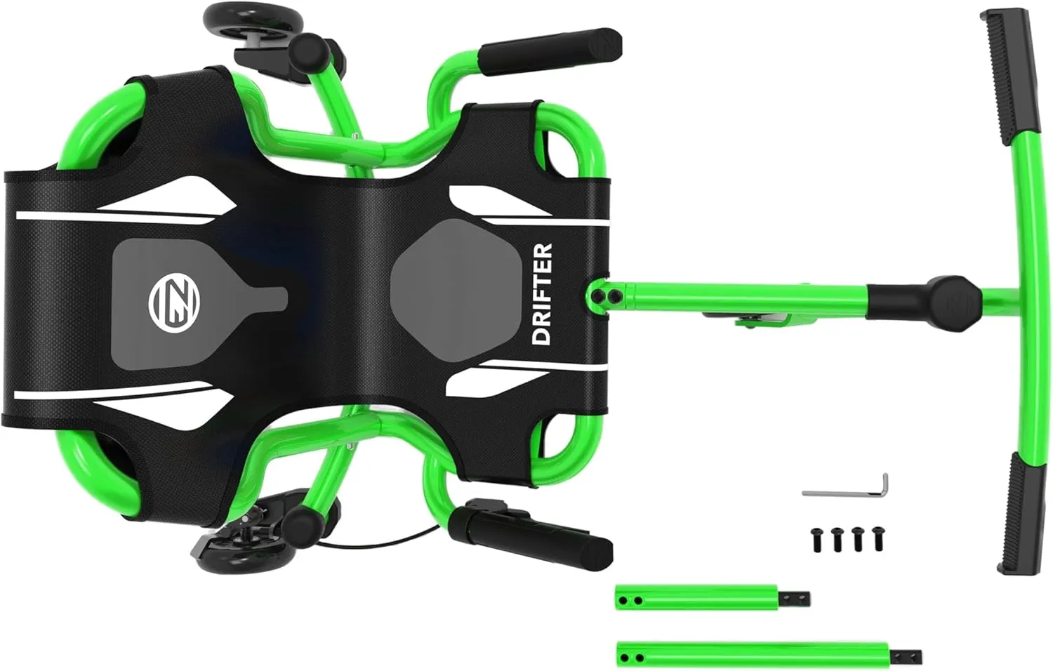 EzyRoller New Drifter-X Ride on Toy for Ages 6 and Older, Up to 150lbs. - Green