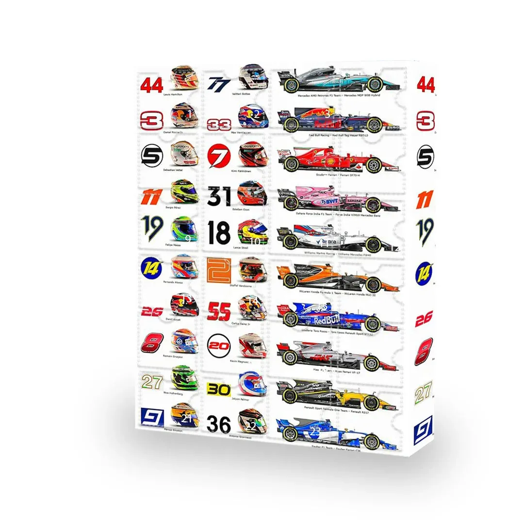 F1 Advent Calendar -- The One With 24 Little Doors