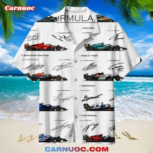 F1 Formula One Teams 2023 | Hawaiian Shirt