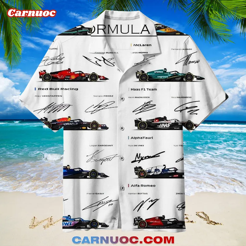 F1 Formula One Teams 2023 | Hawaiian Shirt