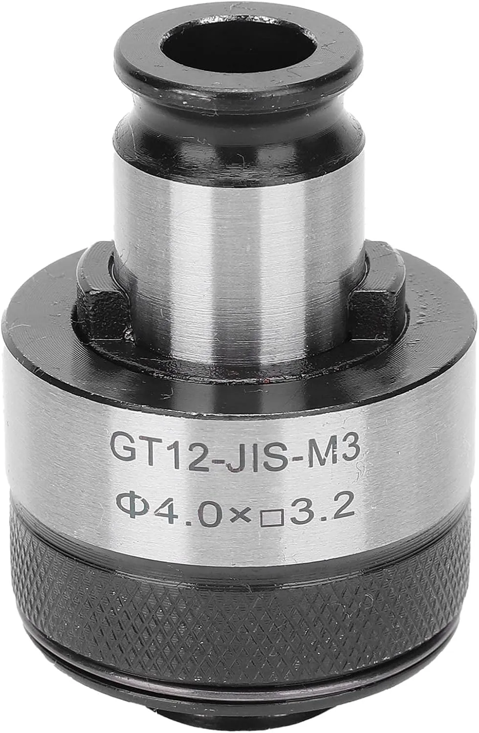 Fafeicy Tapping Collet Chuck Holder GT12JISM3, High Precision Tap Chuck with Overload Protection for CNC Drilling, M3 Shank 4.0mm