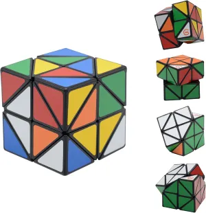 Fangshi limCube Skewb 2x2 Cube - Professional Twist Cube Puzzles, IQ Challenge Brainteaser Puzzle, Perfect for Boys/Boyfriend/Men/Collection