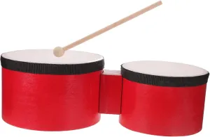 FAVOMOTO 1 Set Durable Drums for Percussion Instruments with Drumstick for Early Learning and Music Education