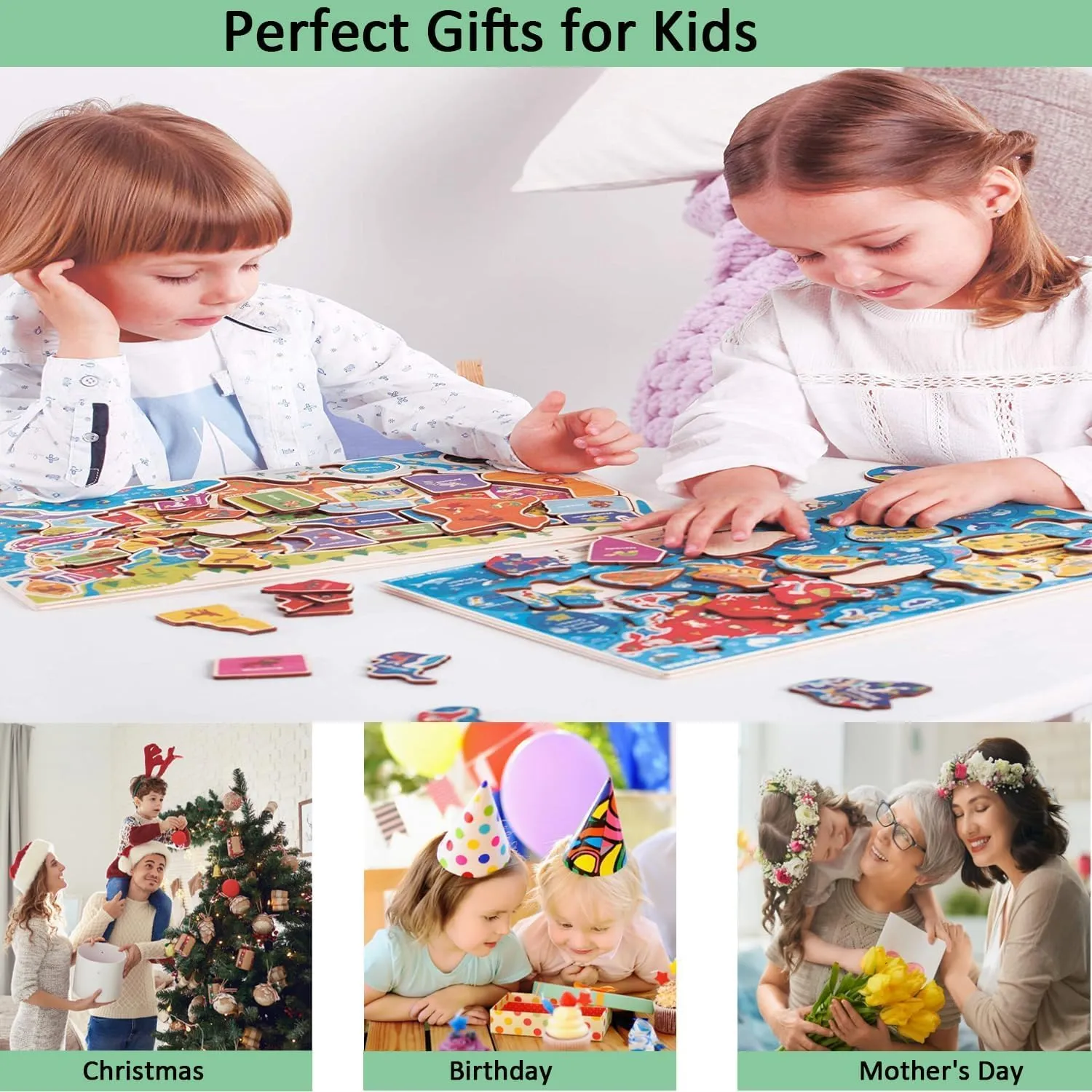 Fishing in River Art Series Adult Jigsaw Puzzle Game Props Stress Relief Toys Positive Thinking Party Entertainment Game Wooden Puzzle 1000 Pieces