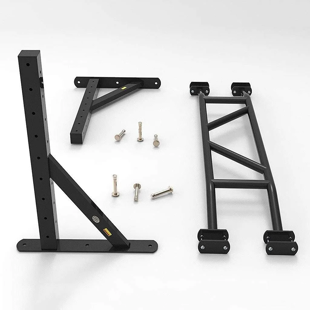 Fitness Multi-Function Household Horizontal Bar Removable Pull-up Device Indoor Horizontal Bar Home Exercise Equipment ，Black-129x63x45cm