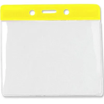 Flexible Horizontal Colour Top Card Holders CH-IDCWC/T (100 Pack)