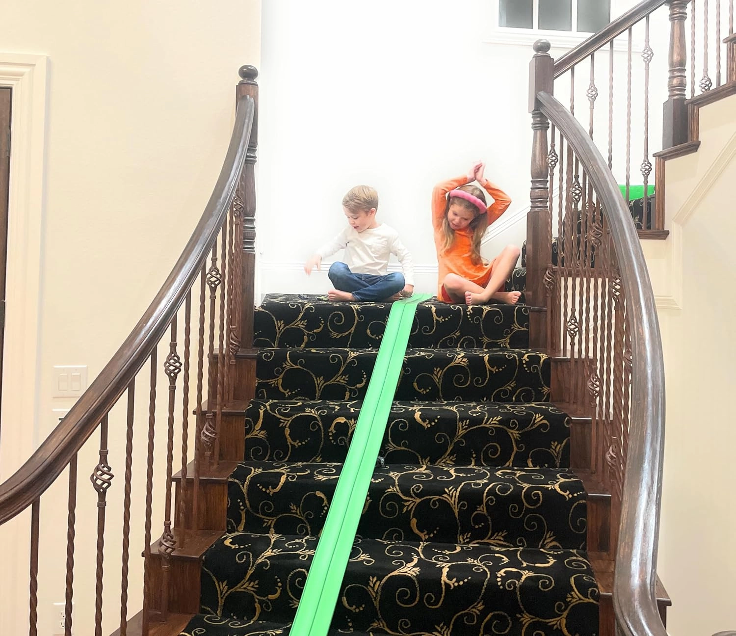 FlexTrack 5000 Flexible Race Car Track for Kids Toy with Suction Cups Compatible with Hot Wheels and Diecast 1/64th Cars and More 15 Feet Long Rolls Up Portable Racetrack