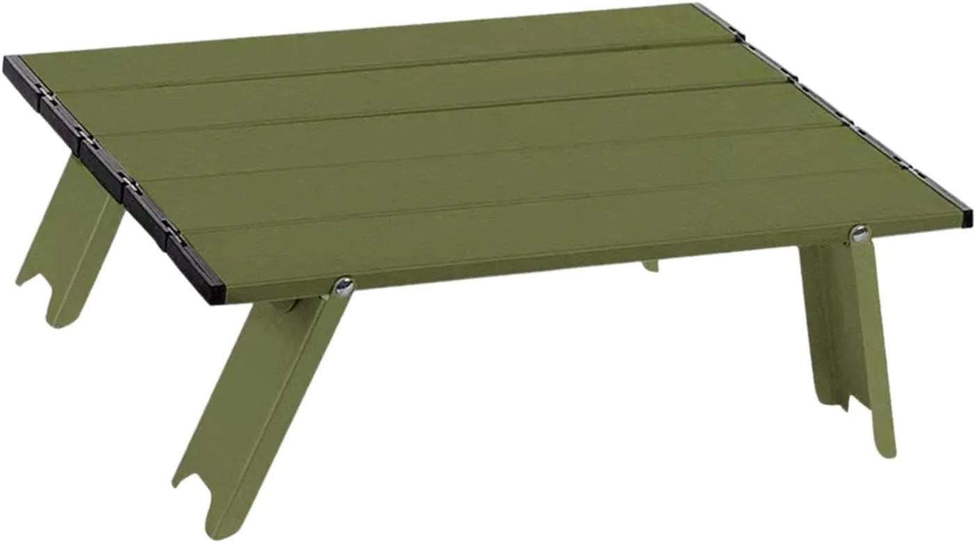 Folding Camping Table Outdoor Desk Aluminum BBQ Beach Table Backyard