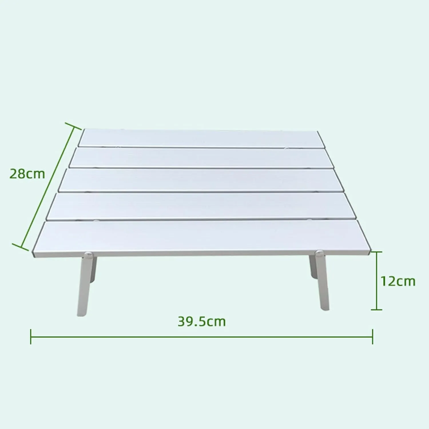 Folding Camping Table Outdoor Desk Aluminum BBQ Beach Table Backyard