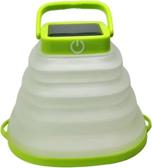 Folding Tent Lamp USB Charging LED Solar Lantern Portable Outdoor Lighting for Camping Hiking and Emergencies Multi Purpose Collapsible Design Trim