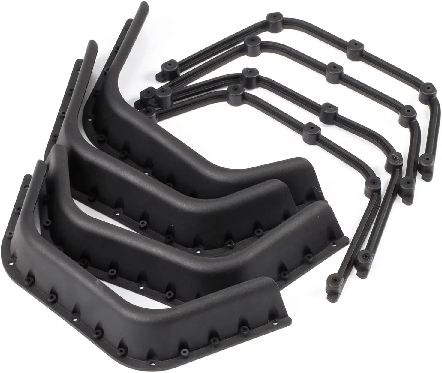 for Body for Gelande II 1/10 for Defender D90 D110 Plastic Wide Fender Flares Set RC Parts Upgrade Accessories RC Car DIY Parts