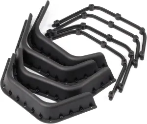 for Body for Gelande II 1/10 for Defender D90 D110 Plastic Wide Fender Flares Set RC Parts Upgrade Accessories RC Car DIY Parts