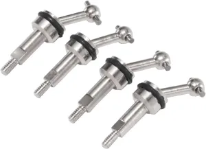 for Mini-q for Mini-z K969 K979 K989 P929 284131 284161 1/28 25mm Drive Shaft with Screw Wrench Remote Control Car Parts Replacement RC Car DIY Parts