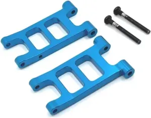 for MJX 14301 14302 1/14 Metal Lower for Swing Arm After RC Car Tracked Vehicle Partd Parts Upgrade and Replacement RC Car DIY Parts(Blue)
