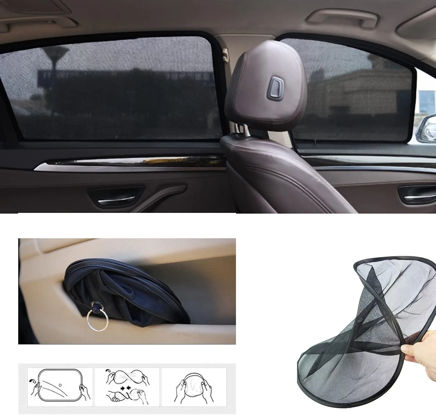 for Suzuki Vitra 2014-2019 Car Side Window Sun Shade Windshield Sunshade Covera(5)