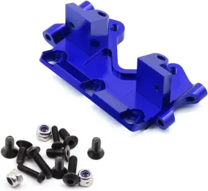 for Traxxas for Slash 2WD for Rustler for Stampede for Bandit 1/10 Aluminum Alloy Front Lower Bulkhead Replacement Upgrade Part RC Car Parts RC Car DIY Parts(Blue)