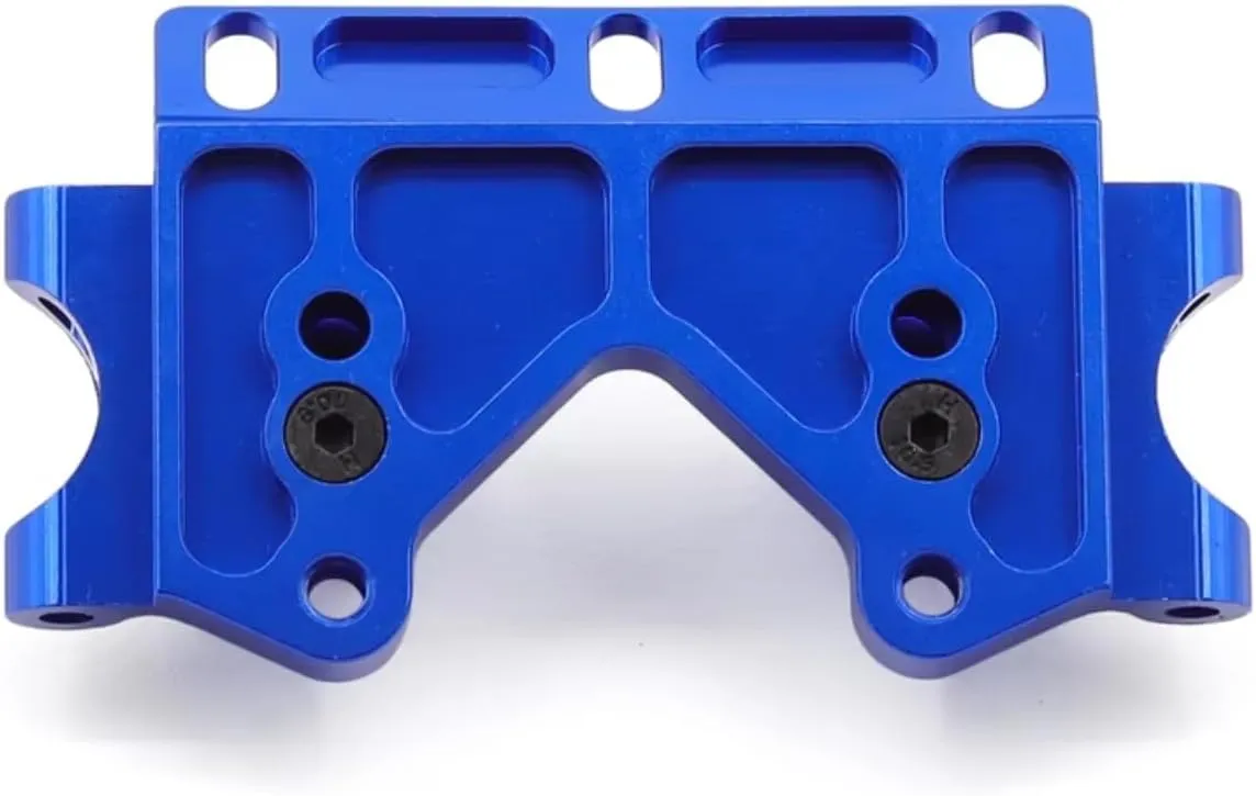 for Traxxas for Slash 2WD for Rustler for Stampede for Bandit 1/10 Aluminum Alloy Front Lower Bulkhead Replacement Upgrade Part RC Car Parts RC Car DIY Parts(Blue)