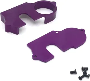 for Wltoys 1/14 144010 144001 144002 124017 124018 1/12 Metal Upgrade Gear Cover RC Car Parts and Accessories Upgrade and Replacement RC Car DIY Parts(Purple)