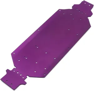 for Wltoys 124016 127017 124018 124019 1/12 Upgrade Metal Base Plate RC Car Parts Accessories Upgrade Replacement Use RC Car DIY Parts(Purple)