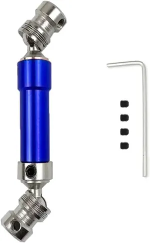 for Wltoys 12427 12423 12428 12429 1/12 80mm-100mm Metal Rear Drive Shaft RC Car Upgrade Parts Accessories RC Car DIY Parts(Deep Blue)