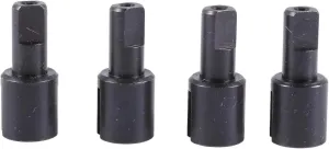 for Wltoys 144001 144002 144010 124007 124016 124017 124018 124019 4pcs Metal Differential Cup Diff Cup RC Car Upgrade Parts Accessories RC Car DIY Parts(Black,4pcs)