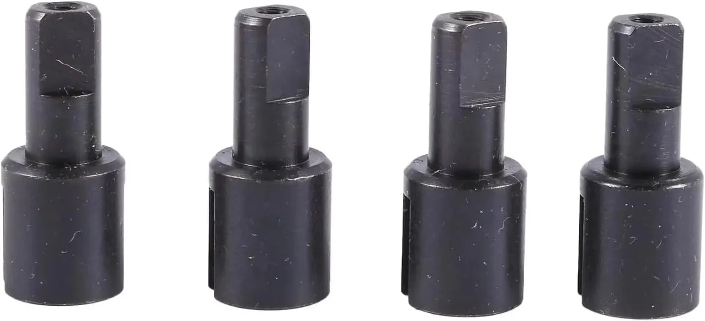 for Wltoys 144001 144002 144010 124007 124016 124017 124018 124019 4pcs Metal Differential Cup Diff Cup RC Car Upgrade Parts Accessories RC Car DIY Parts(Black,4pcs)