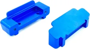 for Wltoys A959-B A969-B A979-B 1/18 2Pcs Front Rear Bumper Rc Car Upgrade Spare Parts RC Car DIY Parts(Blue)