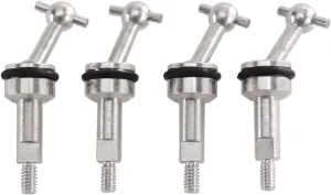 for Wltoys K969 K989 K979 P929 284131 284161 1/28 Metal Cvd for Universal Joint Shaft RC Car Upgrades Parts Accessories Replacement RC Car DIY Parts(4pcs)