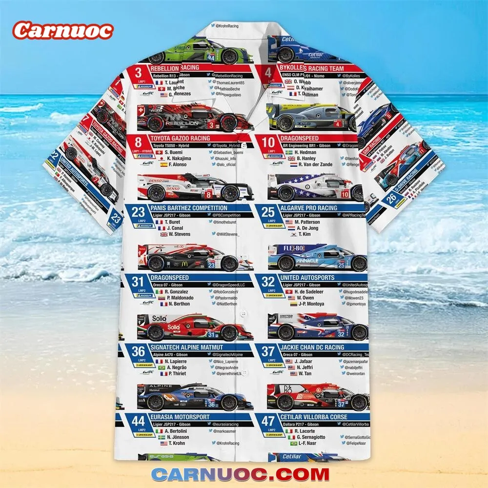 Formula One All World Drivers Champions | Hawaiian Shirt